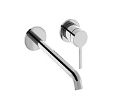 Alpi Nu Смеситель для раковины встраиваемый, внешняя часть, длина излива 23 см, цвет: chrome NU 24EL876/23 CR