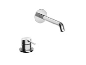 Alpi Nu Смеситель для раковины встраиваемый, с внутренней частью, длина излива 17 см, цвет: chrome NU 24877 CR