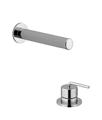 Alpi Allen Смеситель для раковины встраиваемый, с внутренней частью, длина излива 23см, цвет: chrome AL 98877/23 CR