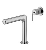 Alpi Allen Смеситель для раковины встраиваемый, с внутренней частью, длина излива 15см, цвет: chrome AL 98378 CR