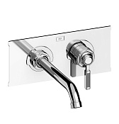 Alpi Le Grand Смеситель для раковины встраиваемый, внешняя часть, длина излива 22,4 см, цвет: chrome LG EL875/23 CR