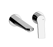 Alpi Ginger Смеситель для раковины встраиваемый, внешняя часть, длина излива 23,8 см, цвет: chrome GN EL876/23 CR