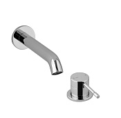 Alpi Blue Смеситель для раковины встраиваемый, с внутренней частью, дл. излива 17,6 см, цвет: chrome BU 85877 CR