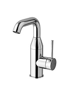 Alpi Blue Смеситель для раковины высокий, без донного клапана, высота излива 17,6 см, цвет: chrome BU 85275/S CR