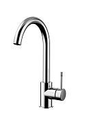 Alpi Blue Смеситель для кухни без выдвижного излива и возможности подключения фильтра, цвет: chrome BU 85283 CR