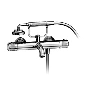 Alpi Le Grand Смеситель для душа накладной термостатический с ручным душем и изливом, цвет: chrome LG 14100 CR