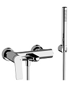 Alpi Ginger Смеситель для душа накладной, с ручным душем и изливом, цвет: chrome GN 99801 CR