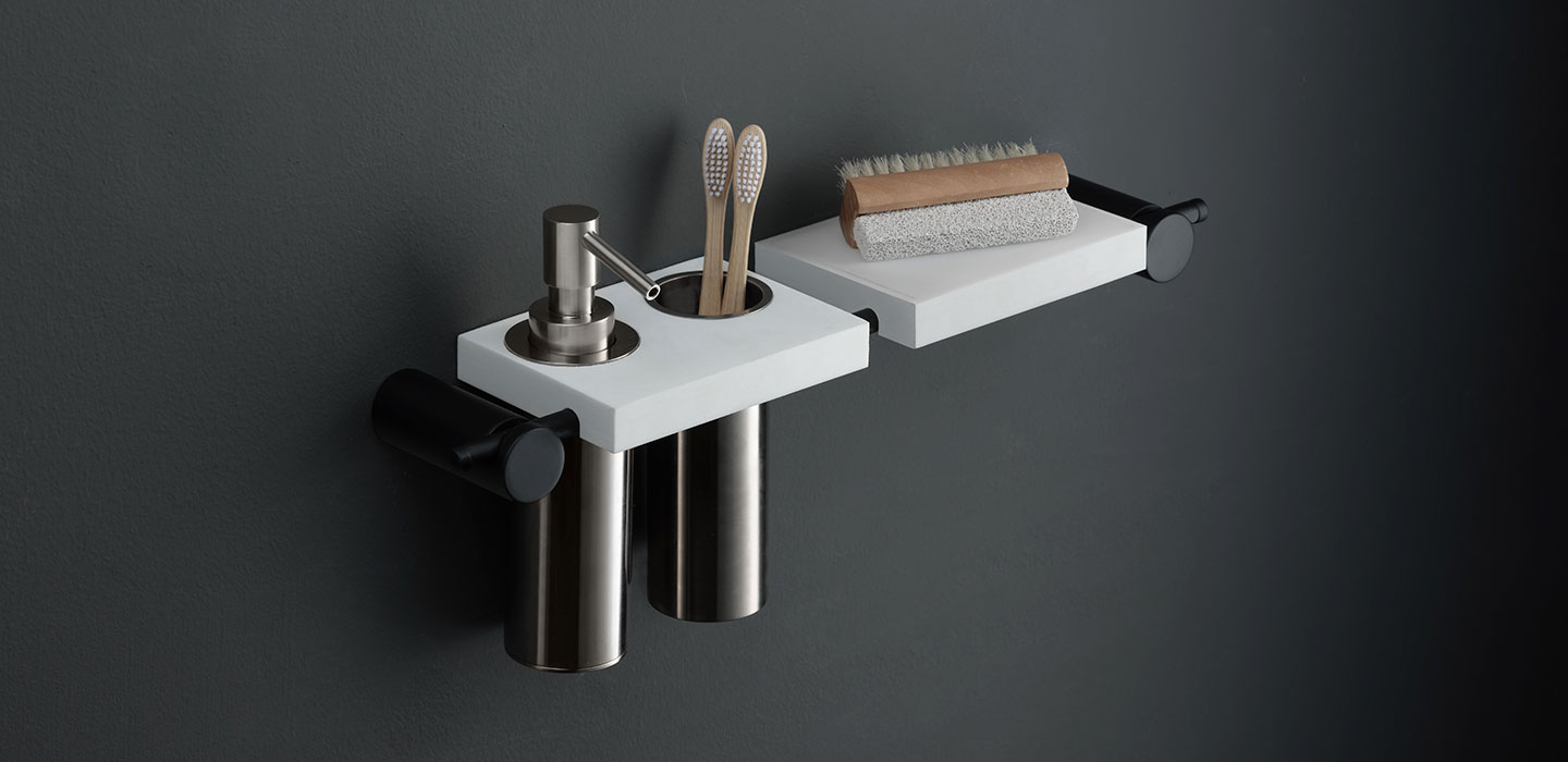 Ritmonio Elementa Рейлинг для аксессуаров 39 см, цвет: ix brushed 7L0002IX