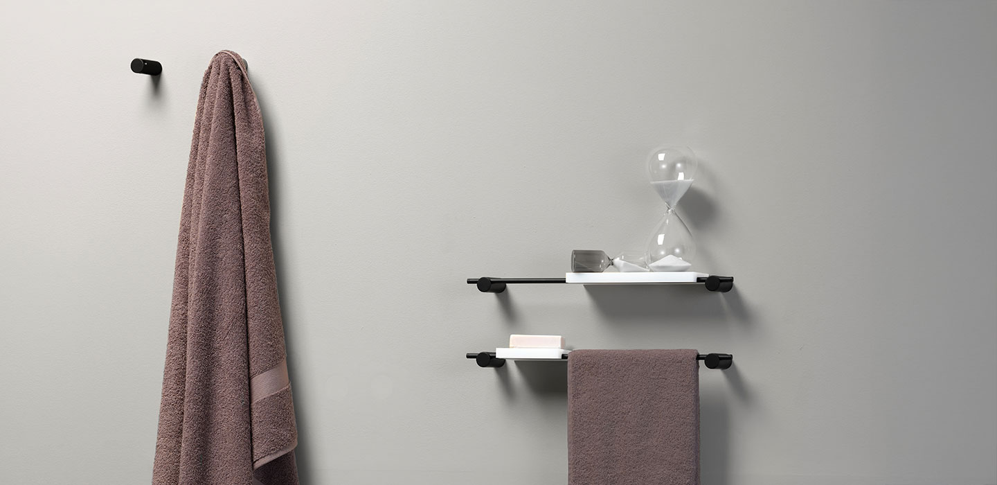 Ritmonio Elementa Рейлинг для аксессуаров 39 см, цвет: ix brushed 7L0002IX