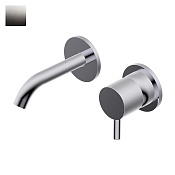 Ritmonio Diametro35 S Смеситель для раковины встраив., излив 13,3 см, внеш. часть, цвет: ix brushed PR52AL201IX