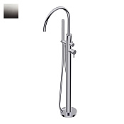 Ritmonio Diametro35 Смеситель напольный с душ. наб. - руч. душ, шланг, внеш. часть, цвет: ix brushed PR52DB202IX