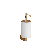 Gessi Origini Дозатор для жидкого мыла подвесной, композитная колба, цвет: warm bronze brushed PVD 66413#726