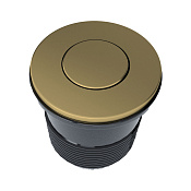 Paulmark Пневматическая кнопка для измельчителя, цвет: брашированное золото PM032-BG