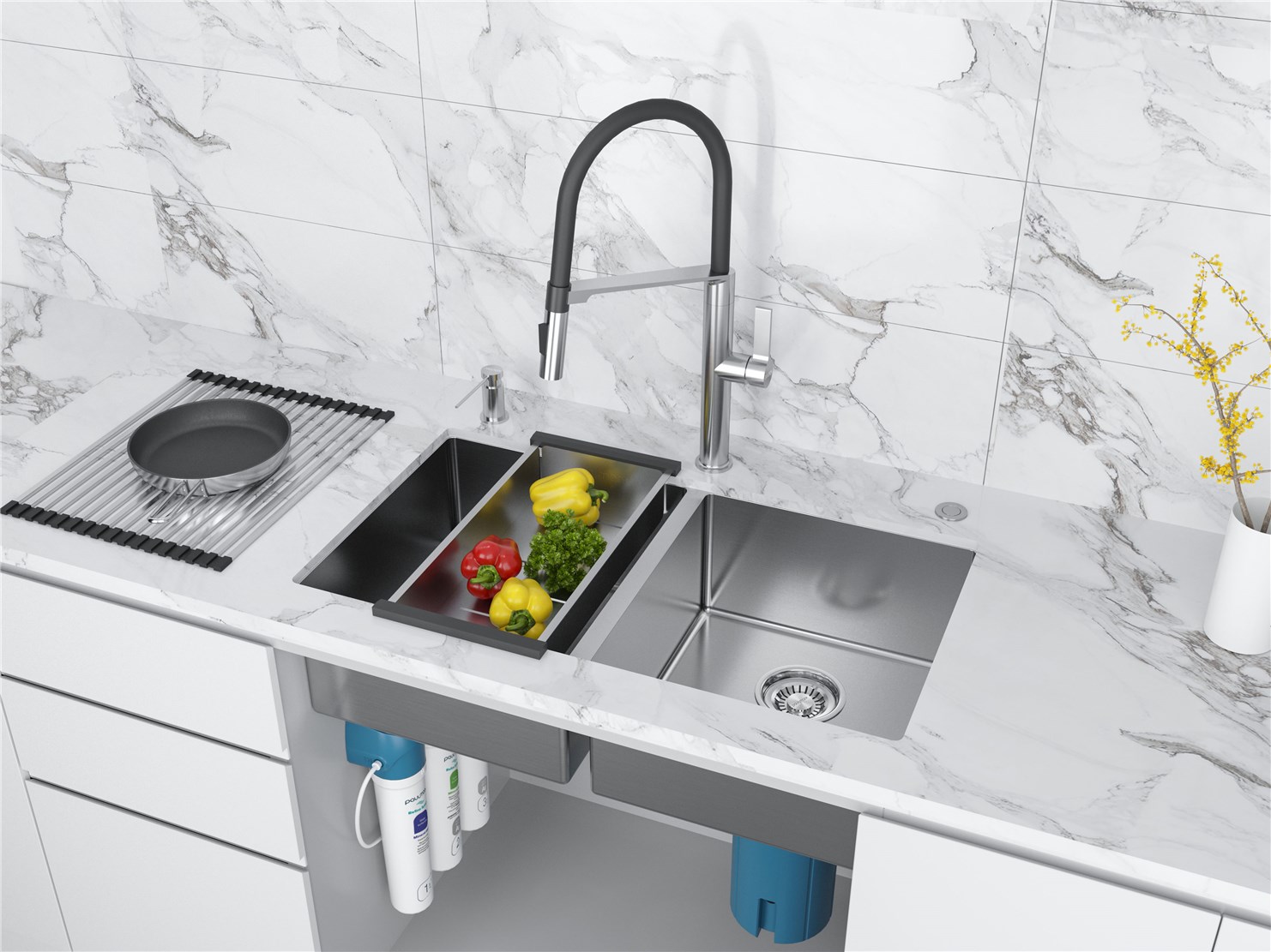 Paulmark Refine System Трехступенчатая система фильтрации воды PM-110003