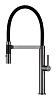 Paulmark Leader Смеситель для кухни с гибким изливом, цвет: вороненая сталь Le214101-GM
