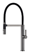 Paulmark Leader Смеситель для кухни с гибким изливом, цвет: вороненая сталь Le214101-GM