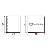 Omoikiri SH-01-LG Держатель для губки цвет: светлое золото 4999123