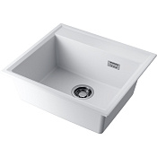 Omoikiri Daisen 57-WH Кухонная мойка из Artgranit 57x51 см, цвет: белый 4997309