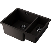 Omoikiri Kata 55-2-U-ES Кухонная мойка из Artgranit 55x42 см, цвет: espresso 4997500