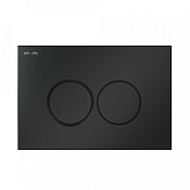 Am.Pm ProC Кнопка смыва для унитаза, 2 режима, пластик, цвет: черный матовый I070138