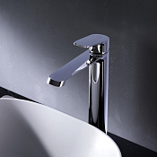Am.Pm Func Смеситель для раковины высокий на 1 отверстие, без д/к, излив 17 см, цвет: хром глянец F8F92000