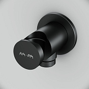 Am.Pm Шланговое подключение с держателем душа, цвет: черный матовый F0602122