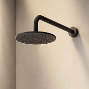 Am.Pm Gem Верхний душ d22 см 1, вид струи, без кронштейна, цвет: черный матовый F0590022