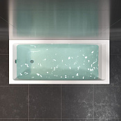 Am.Pm Gem Ванна пристенная 170х75 см, акрил, цвет: белый глянцевый W93A-170-075W-A