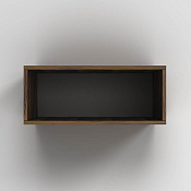 Am.Pm Func Полка модульная открытая, 60х35х25h см, цвет: темное дерево M8FOH0601OF