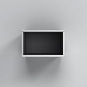 Am.Pm Func Полка модульная открытая, 40х35х25h см, цвет: белый матовый M8FOH0401WM