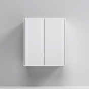 Am.Pm Func Подвесной шкаф 60х35х68,5h см, две створки, полочки, цвет: белый матовый M8FCH0602WM