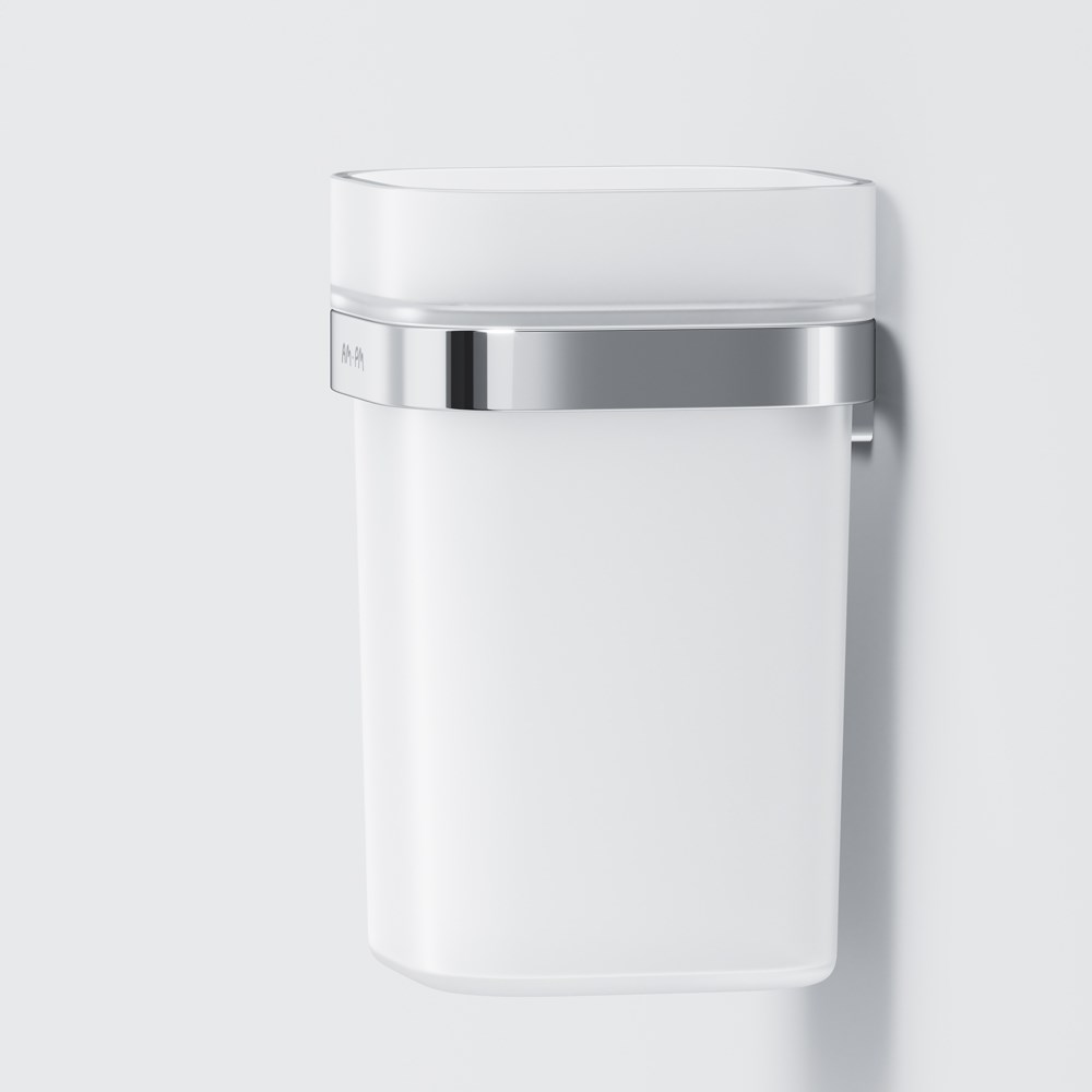 Am.Pm Func Стакан подвесной, стеклянный, цвет: хром глянцевый A8F34300