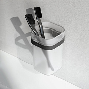 Am.Pm Func Стакан подвесной, стеклянный, цвет: черный матовый A8F34322