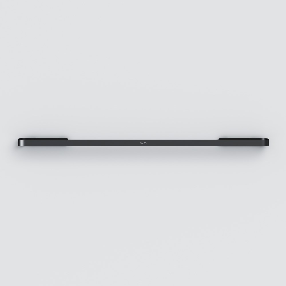 Am.Pm Func Полотенцедержатель 60 см, подвесной, цвет: черный матовый A8F346422