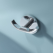 Am.Pm X-Joy Крючок для полотенец двойной, подвесной, цвет: хром глянцевый A85A35600