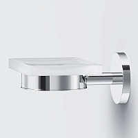 Am.Pm X-Joy Мыльница со стеклянной чашей, подвесная, цвет: хром глянцевый A85A34200