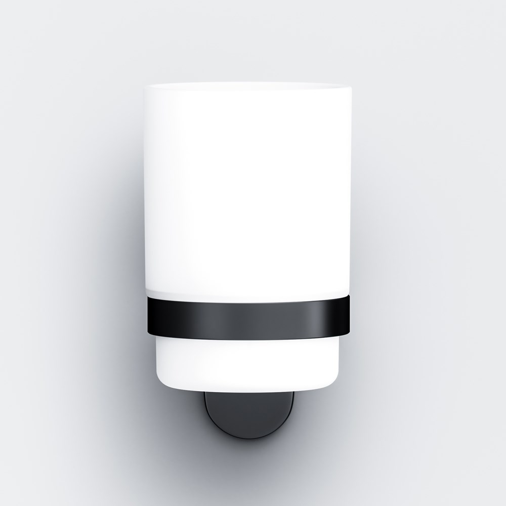 Am.Pm X-Joy Стакан подвесной, стеклянный, цвет: черный матовый A8434322