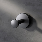 Am.Pm Inspire V2.0 Крючок для полотенец одинарный, подвесной, цвет: черный матовый A50A35822