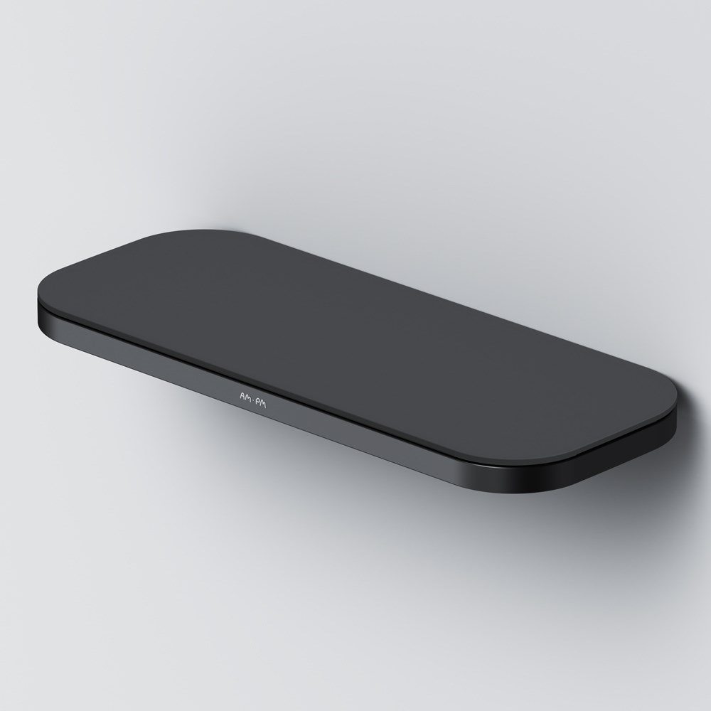 Am.Pm Func Полка подвесная 30 см, цвет: черный матовый A8F37622