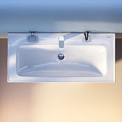 Am.Pm X-Joy Раковина накладная 99х45 см, с переливом, 1 отв. под смеситель, цвет: белый глянцевый M85AWCC1002WG64