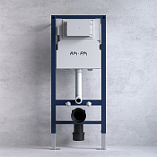 Am.Pm PrimeFit Инсталляция для унитаза, глубина 20 см, с комплектом крепления, шумоизоляция, цвет: I012709