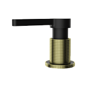 Omoikiri OM-05-LG-GB Дозатор для кухни встраиваемый цвет: светлое золото / графит 4995053