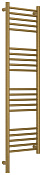 Сунержа Богема 3.1 прямая Полотенцесушитель электрич. 30х120h см, левое, цвет: состаренная латунь 051-6004-1230