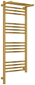 Сунержа Богема 3.1 с 1 полкой Полотенцесушитель электрич. 40х100h см, левое, цвет: золото глянцевое 03-6006-1040