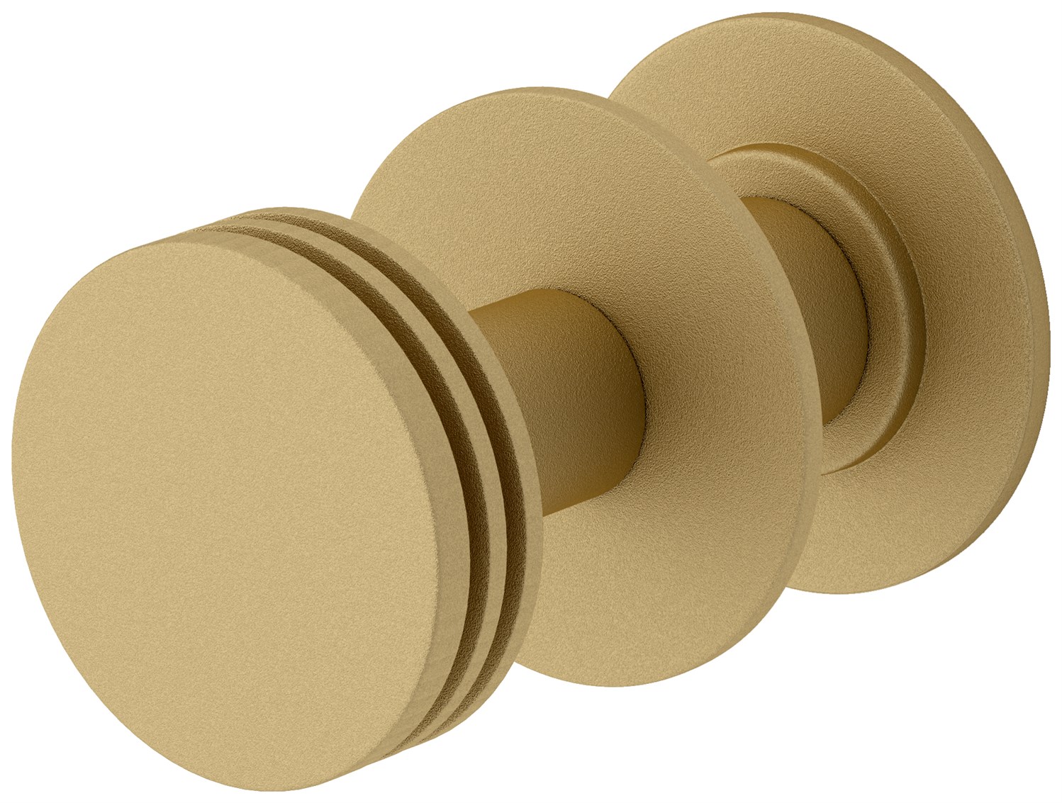 Сунержа Диско Крючок подвесной для полотенцесушителя, нержавеющая сталь, цвет: матовая шампань 022-2010-0006