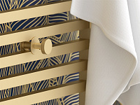 Сунержа Диско Крючок подвесной для полотенцесушителя, нержавеющая сталь, цвет: матовая шампань 022-2010-0006