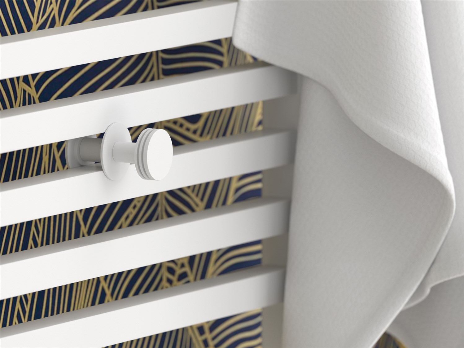 Сунержа Диско Крючок подвесной для полотенцесушителя, нержавеющая сталь, цвет: матовый белый 30-2010-0006