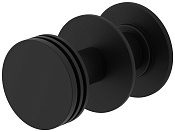 Сунержа Диско Крючок подвесной для полотенцесушителя, нержавеющая сталь, цвет: матовый чёрный 31-2010-0006