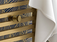 Сунержа Диско Крючок подвесной для полотенцесушителя, нержавеющая сталь, цвет: состаренная бронза 05-2010-0006