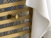 Сунержа Линза Крючок подвесной для полотенцесушителя, нержавеющая сталь, цвет: состаренная бронза 05-2010-0007